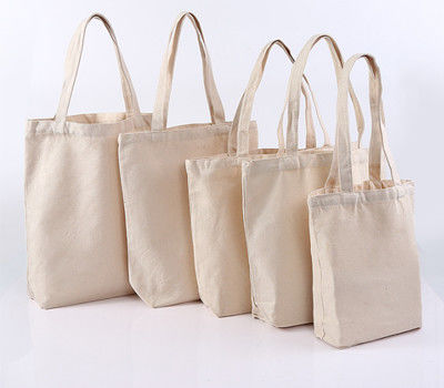 Borse bianche Tote Bag For School Kids di compera della tela di Eco della marina