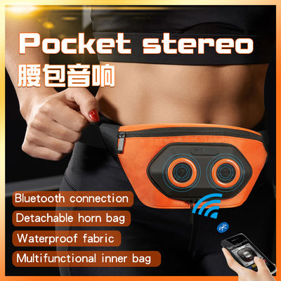 Altoparlante regolabile all'aperto Stereoc di Fanny Pack Waterproof Rechargeable With Bluetooth