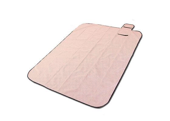 Coperta rosa piegante portatile di picnic degli accessori all'aperto di picnic della famiglia numerosa