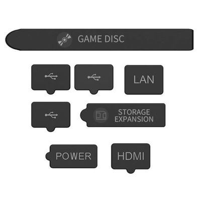 Copertura antipolvere ospite più economico del gioco per gli accessori netti antipolvere del gioco dello scaffale della console di gioco di serie X di Xbox