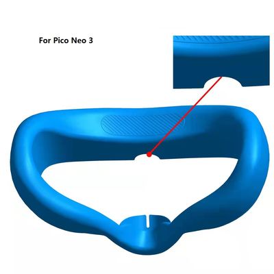 Copertura igienica comoda facciale del fronte della maschera di occhio del silicone della copertura del fronte della pelle di protezione del silicone   per accessori neo di Pico i 3 VR