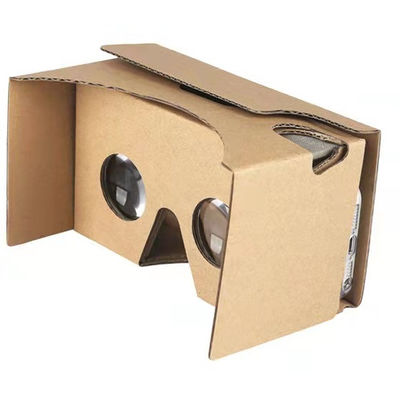 vetri installati facili di realtà virtuale VR della cuffia avricolare 3D del cartone di prezzo franco fabbrica per il video &amp; il gioco del vr 2,0 del cartone di Google
