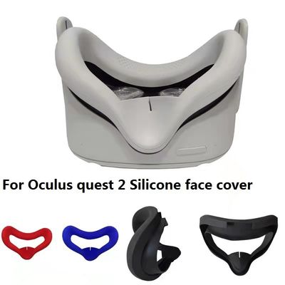 2021 nuova copertura facciale, a prova di sudore ed igienica del fronte della maschera di occhio del silicone   copertura dell'occhio per gli accessori di ricerca 2 VR dell'occhio