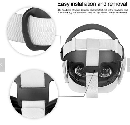 Cuscino NUOVO della banda capa di 2021 TPU per gli accessori di vetro capi professionali smontabili del cuscinetto VR della cinghia delle cuffie avricolari di ricerca 2 VR dell'occhio