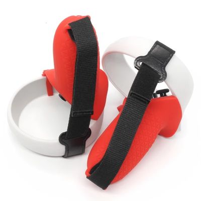 Vendita calda 2in1 Kit Silicone Cover Knuckle Strap per la presa di Protective Case Handle del regolatore di tocco di ricerca 2 VR dell'occhio per la ricerca 2