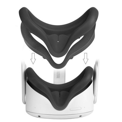 Benda comoda durevole della copertura all'ingrosso del silicone per gli accessori della maschera VR della copertura e di occhio del silicone del silicone di ricerca 2 dell'occhio