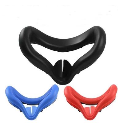 Facial comfortable, sweat-proof and hygienic silicone eye mask  face cover  for Oculus Quest 2  VR  accessories