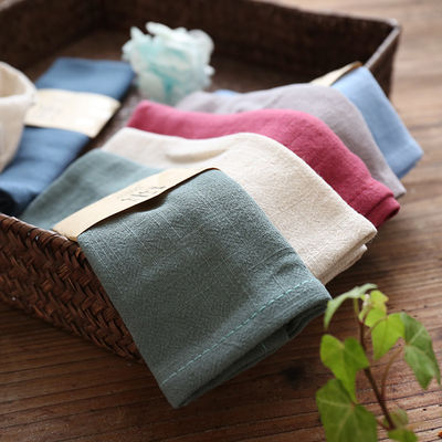 OEM di tela stampato su ordinazione dell'asciugamano di cucina dell'asciugamano di tè del cotone