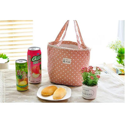 Alta qualità adorabile   borsa isolata portatile del pranzo   il picnic più fresco del sacchetto della scuola riutilizzabile ha isolato la borsa per la consegna dell'alimento