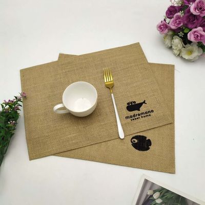 Gli strumenti della cucina del ODM e gli utensili impermeabilizzano l'asciugamano di tè riutilizzabile della iuta della tela da imballaggio del tè del caffè