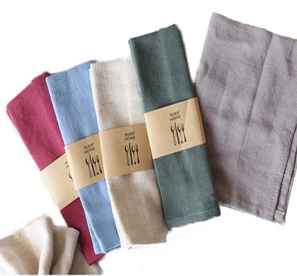 L'asciugamano di tè riutilizzabile di Eco progetta gli asciugamani per il cliente 100% di tè della cucina del piatto del cotone