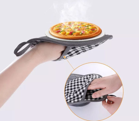 Microonda calda Oven Glove del cotone del gel di silice degli strumenti e degli utensili della cucina di protezione