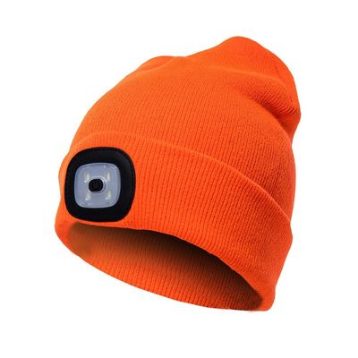 Il prezzo franco fabbrica LED ha acceso Beanie Cap Hip Hop Men tricotta la caccia calda dell'inverno del cappello che si accampa eseguendo i regali del cappello per l'uomo della donna