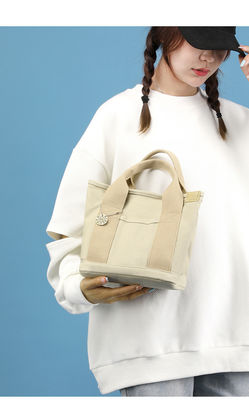 Messaggero d'annata casuale Bags di Tote Female Eco Crossbody Bag della piccola del cotone della borsa a tracolla della tela delle donne borsa della tela