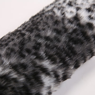 Le ragazze sveglie di Pencilcase della cancelleria della borsa di scuola del leopardo della stampa dell'astuccio per le matite creativo della peluche istruiscono lo studente Storage Bag dei rifornimenti