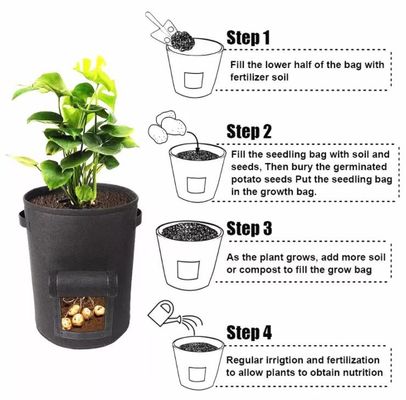 Protec ambientale respirabile di protezione dell'ambiente di germinazione rapida all'ingrosso della borsa di coltivazione e di produzione di frontiera