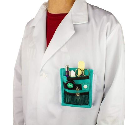 Borsa all'ingrosso di stoccaggio dello strumento del dottore Chest Pocket Small della penna della tasca del dottore Nurse Pen Pouch Inserted Holder Bag