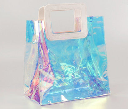 Sacchetti della spesa magici del regalo della borsa del PVC di colore