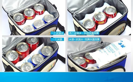 La consegna dell'alimento dell'OEM ha isolato la conservazione del calore della borsa 600d di Tote Lunch Bag Travel Cooler