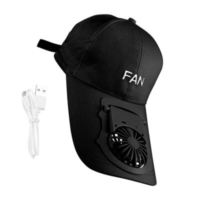 I cappelli di baseball regolabili unisex di carico portatili di sport dell'estate del cappello del fan di USB di prezzo all'ingrosso UV proteggono le visiere Mini Cooler Fan