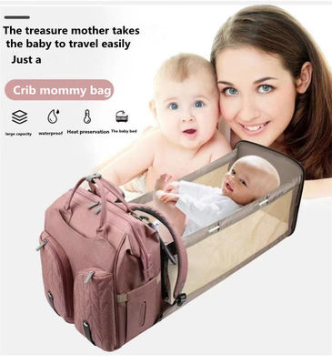Moisture Proof Mommy Diaper Bag 600D multifunctional mommy bag