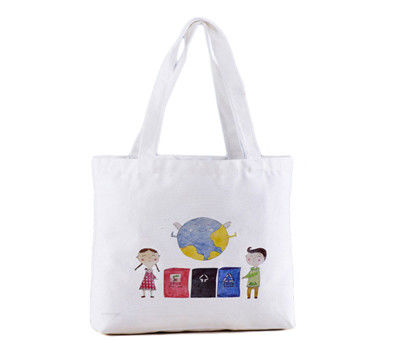 OEM 12OZ Shopping Canvas Tote Bags Cotton Tote Handbag For Kids