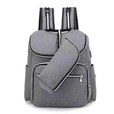 Caricatore infantile di Mami Mummy Bag With USB dello zaino del pannolino del bambino 2 In1