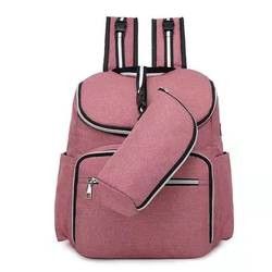 Caricatore infantile di Mami Mummy Bag With USB dello zaino del pannolino del bambino 2 In1