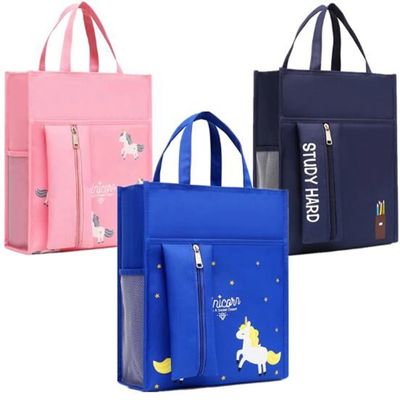 L'esercitazione degli studenti di prezzo franco fabbrica insacca i rifornimenti di scuola impermeabili dell'ufficio della cartella della grande capacità di Pencilbag della borsa della tela A4