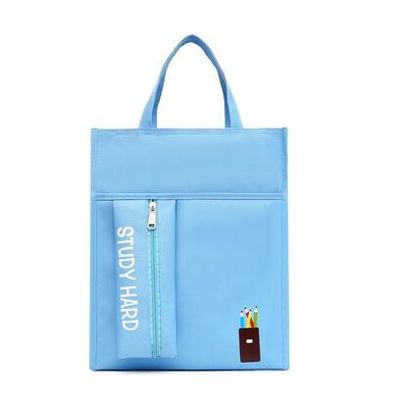 L'esercitazione degli studenti di prezzo franco fabbrica insacca i rifornimenti di scuola impermeabili dell'ufficio della cartella della grande capacità di Pencilbag della borsa della tela A4