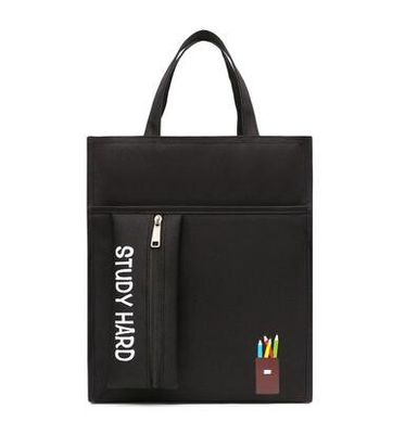 L'esercitazione degli studenti di prezzo franco fabbrica insacca i rifornimenti di scuola impermeabili dell'ufficio della cartella della grande capacità di Pencilbag della borsa della tela A4