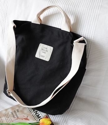 Le donne di lusso della tela della chiusura lampo coreana della borsa a tracolla insacca il totalizzatore semplice femminile di stampa della lettera della borsa di Women Messenger Bag del progettista