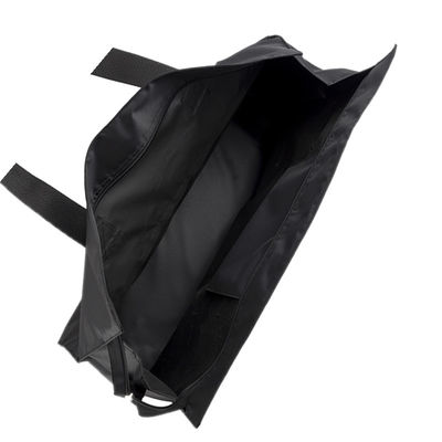 Borsa di nylon fatta a mano classica di nylon nera del totalizzatore di viaggio della borsa di totalizzatore delle borse di alta qualità per l'uomo e la donna