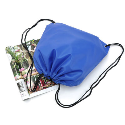 Lo zaino di nylon della borsa di cordone di stoccaggio della palestra che guida le scarpe copre il sacchetto di viaggio della biancheria della lavanderia
