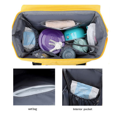 borsa impermeabile del pannolino della mamma 420d con l'anti furto della greppia pieghevole