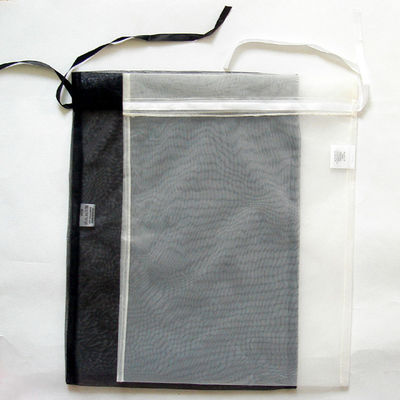 Mesh Nylon Drawstring Bags Portable pieghevole piccolo per il regalo
