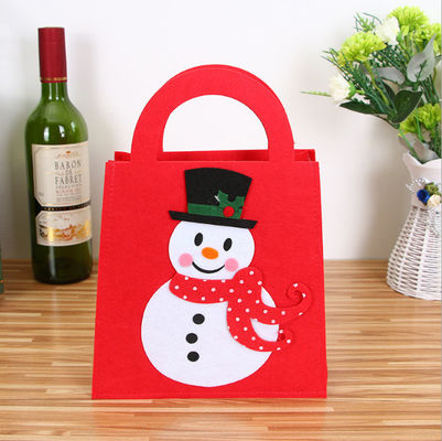 Grande colore di Tote Santa Gift Buffalo Handbag Customize di Natale dei regali