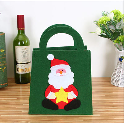 Grande colore di Tote Santa Gift Buffalo Handbag Customize di Natale dei regali