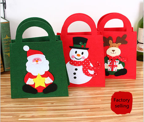 progettista Christmas Handbags di Tote Bag Cartoon ritenuto 20*28cm DIY