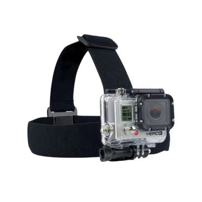 Accessori regolabili della macchina fotografica di azione del cablaggio   Supporto capo antiscorrimento elastico della cinghia per l'eroe SJCAM AKASO Xiaoyi Yi 4k DJI di GoPro