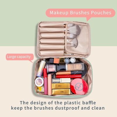 Borsa cosmetica di vendita delle borse di lager-capacità comsmetic calda della borsa con la maniglia per le donne delle signore