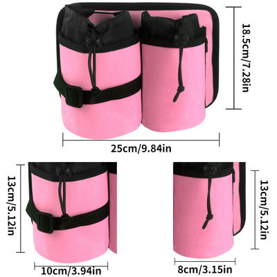 La carta bianca durevole del supporto di tazza di viaggio dei bagagli misura tutte le maniglie della valigia