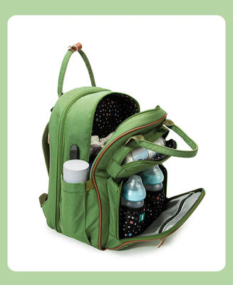 Logo Mommy Baby Diaper Bag su ordinazione bagnato impermeabile con il letto cambiante