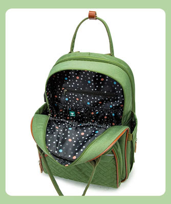 Logo Mommy Baby Diaper Bag su ordinazione bagnato impermeabile con il letto cambiante