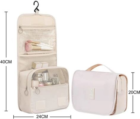 Le grandi donne di Oxford viaggiano organizzatore cosmetico Dopp Kit Hanging della borsa
