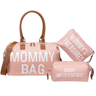 Il pannolino multifunzionale della mamma del bambino di viaggio dell'ospedale insacca 3Pcs impermeabile con la spalla