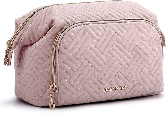 Il trucco completamente aperto su ordinazione di viaggio di Logo Large insacca Carry All Pouch per gli accessori dell'articolo da toeletta compone l'organizzatore cosmetico Case