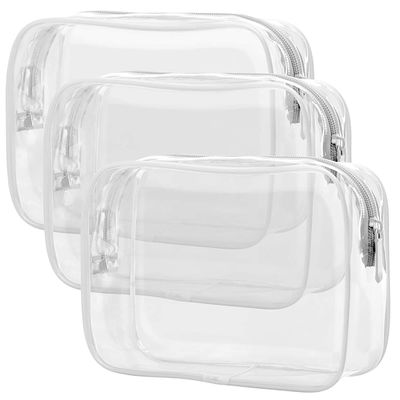 Borsa approvata di dimensione di quarto della borsa dell'articolo da toeletta, borsa cosmetica di trucco di viaggio