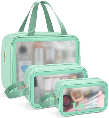 Borsa per gli uomini delle donne, organizzatore cosmetico dell'articolo da toeletta di viaggio della borsa di trucco impermeabile per gli accessori