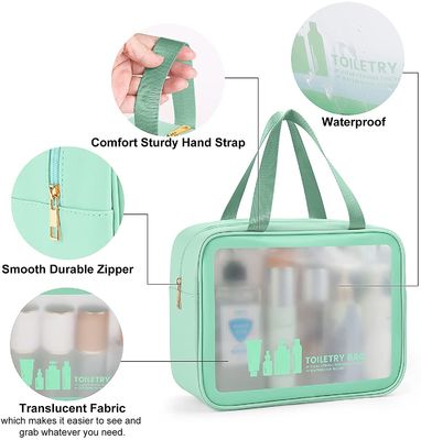 Borsa per gli uomini delle donne, organizzatore cosmetico dell'articolo da toeletta di viaggio della borsa di trucco impermeabile per gli accessori